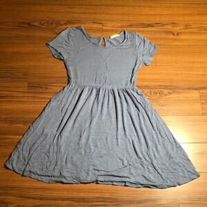 NWOT Olivia Rae Blue Casual Mini Dress Short Sleeve Size XS